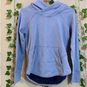Lululemon!! Blue hoodie!! Size 4